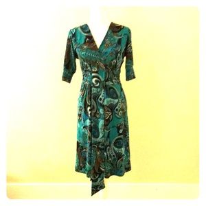 Veronica M Faux wrap dress